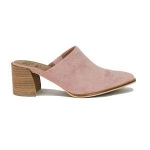 Women's Pink Mules